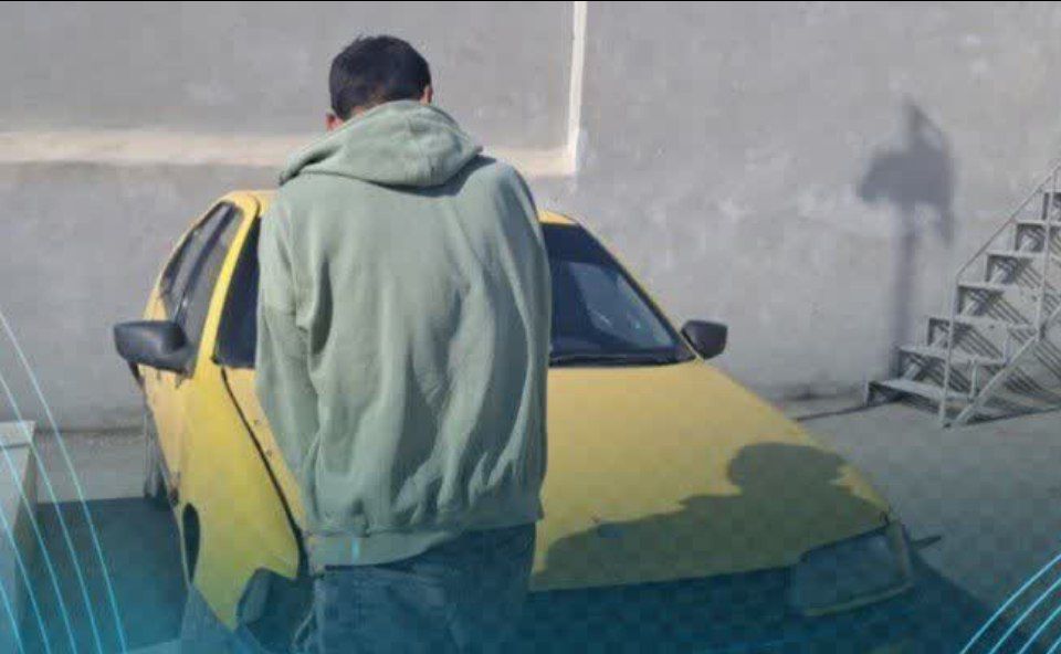 تاکسی خرده‌فروش در شیروان توقیف شد