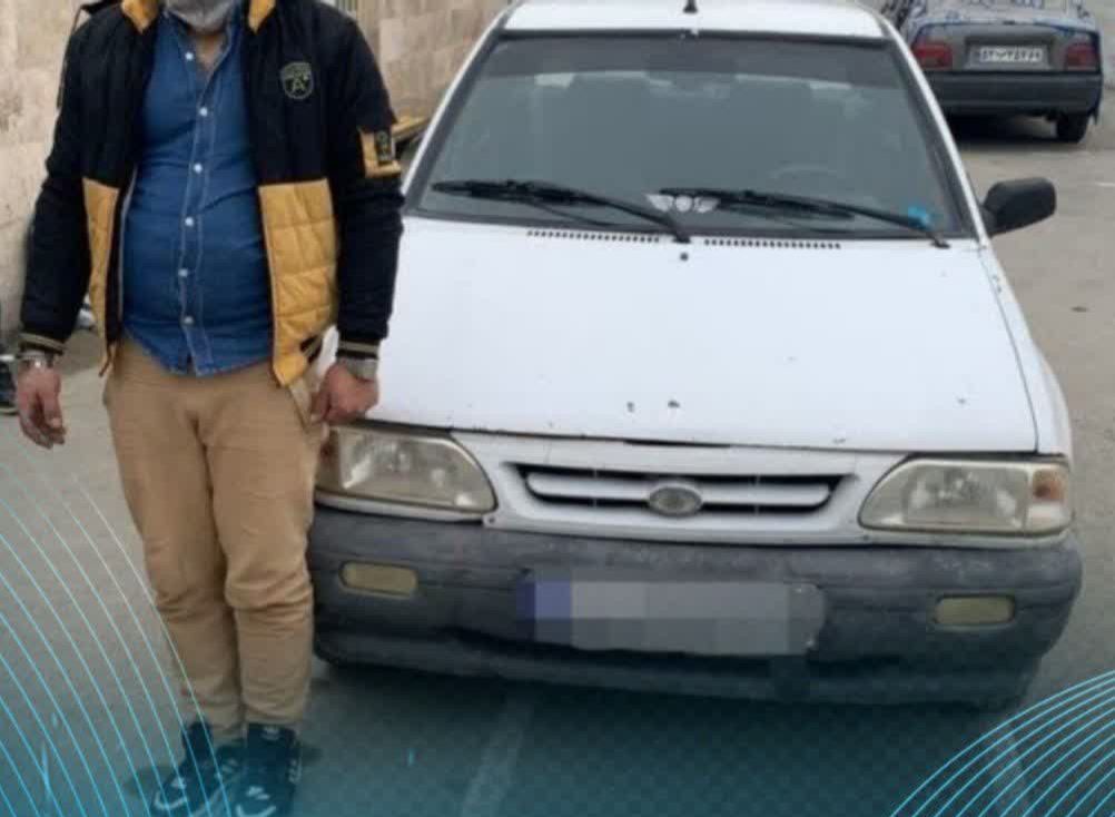 گشت پلیس در شیروان، پراید سرقتی را در بازگرداند